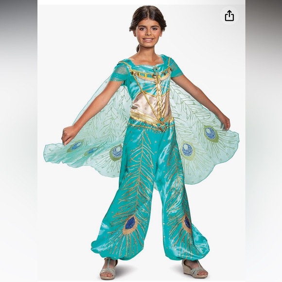 Rubies Disney Live Action Aladdin Genie Men's Fancy Dress Costume